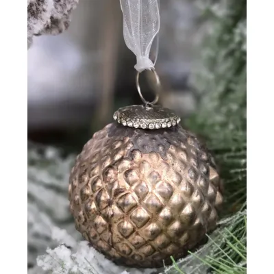 Golden Chime Hanging Ornament 3.5in