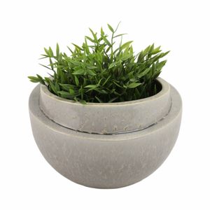 CLINTONBEACH GRAY BOWL 7 (IN) 3