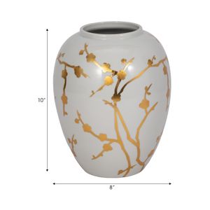 SAGESHAW WHITE CHINOISERIE 11 (IN) 9