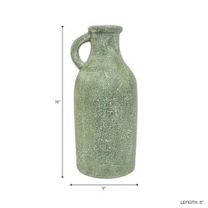 GORDENFIELD GREEN VASE 20 (IN) 10