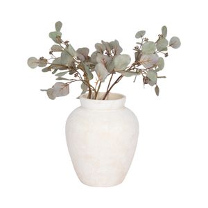 TROYSTONE IVORY VASE 12 (IN) 3