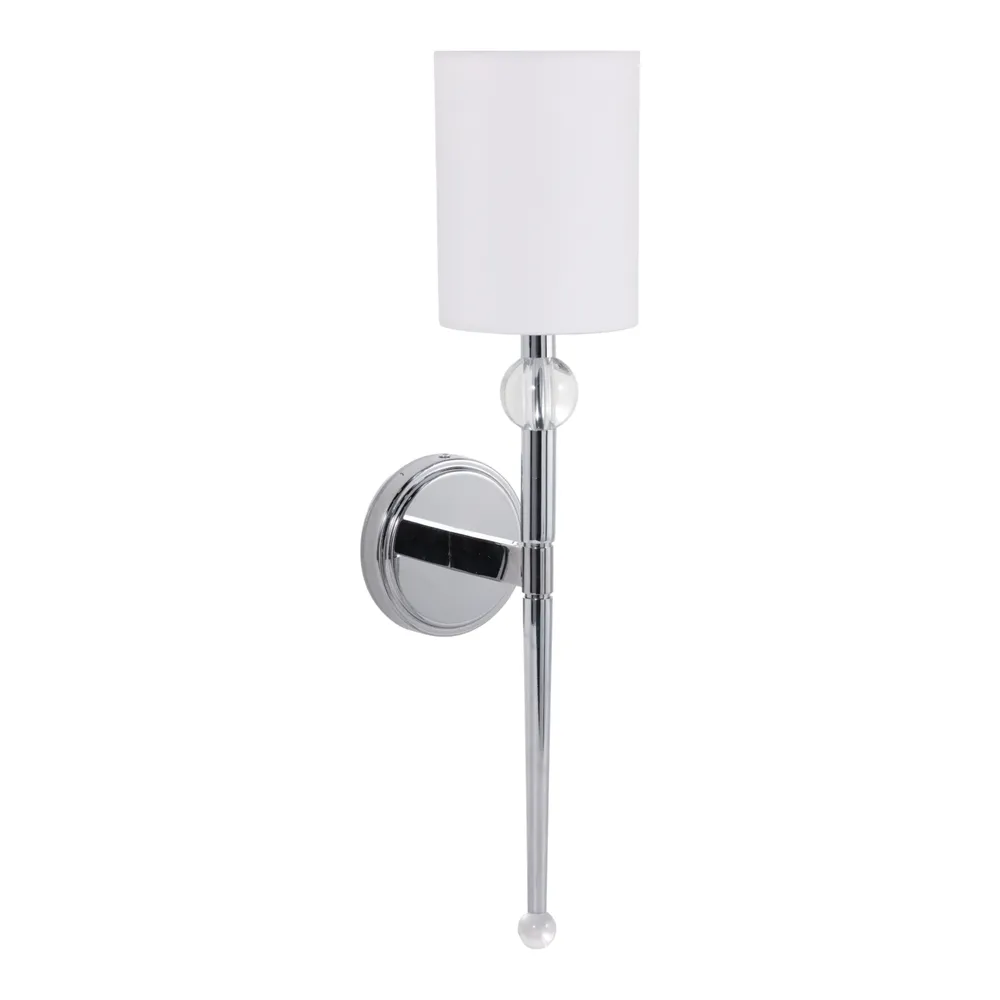 HOLLYPORT WHITE SCONCE 22 (IN)