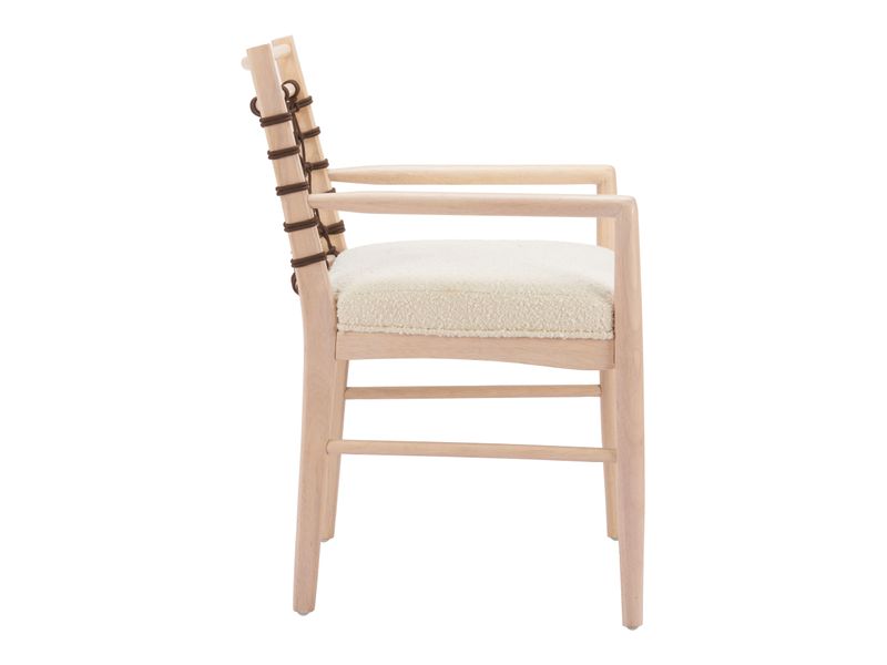 Wezly Dining Chair Ivory 3