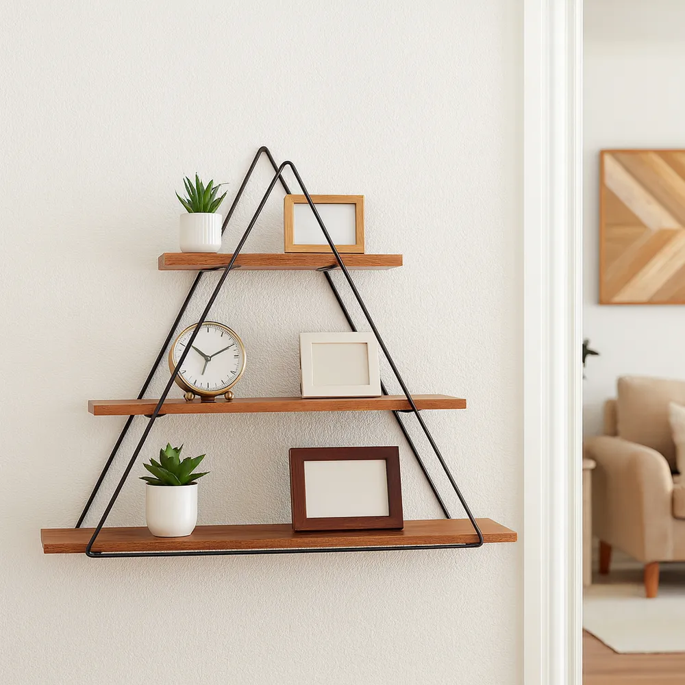 DAYTONMILL BROWN WALL SHELF 20 (IN)