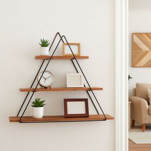DAYTONMILL BROWN WALL SHELF 20 (IN) 8