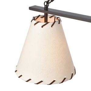 Marion 36'' Wide 3-Light Linear Chandelier - Oil Rubbed Bronze 4