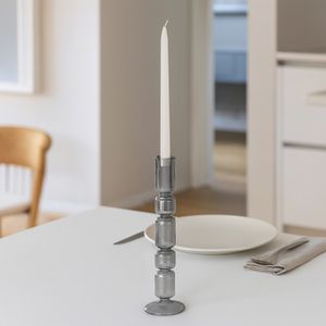 HENDONVALE BLACK CANDLE HOLDER 14 (IN) 11