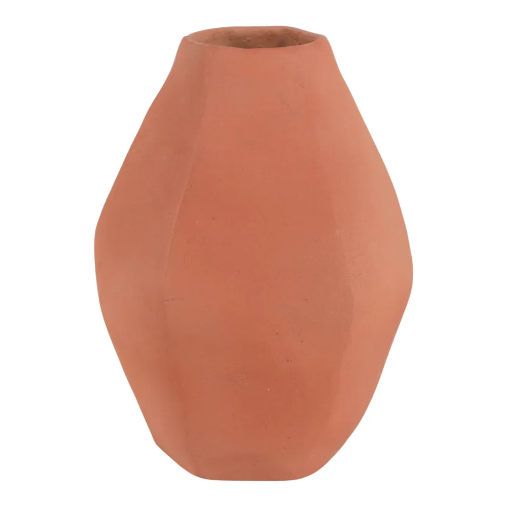 ROLANDHAM RED VASE 9 (IN)