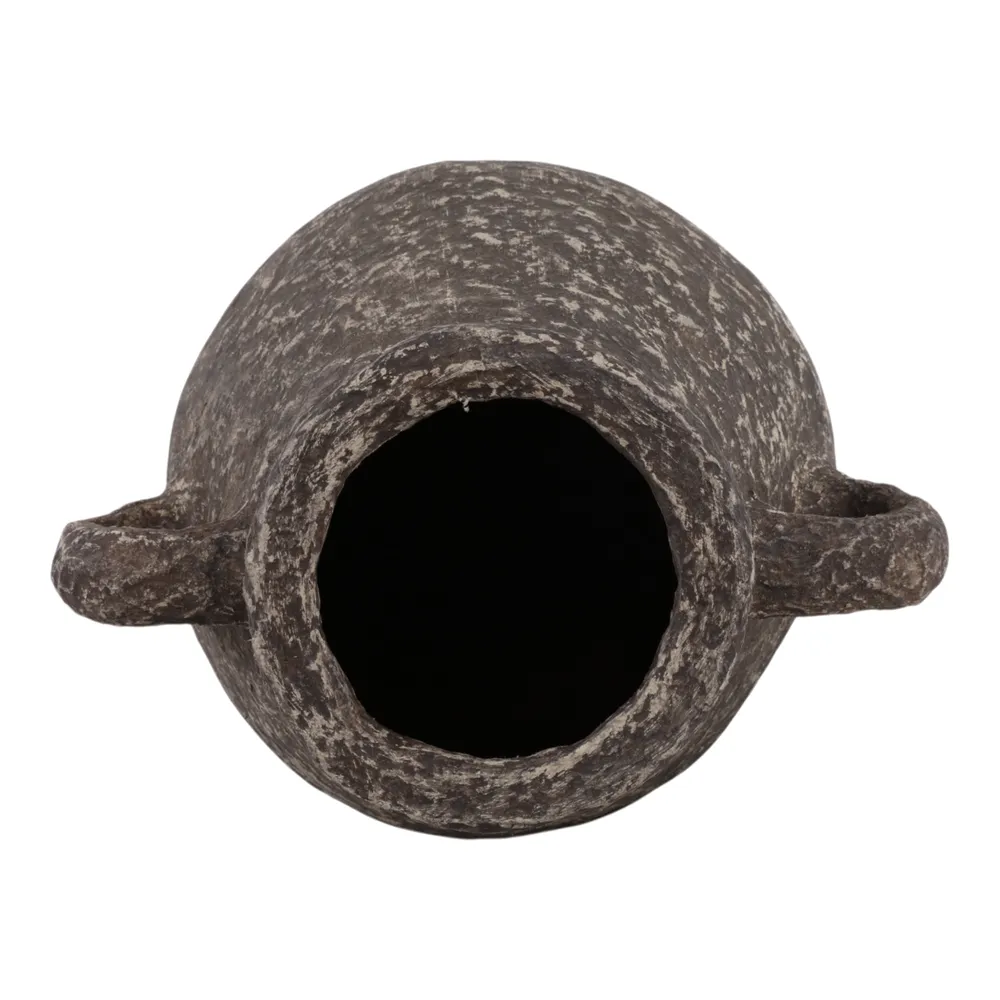 NATESTONE BROWN VASE 24 (IN)