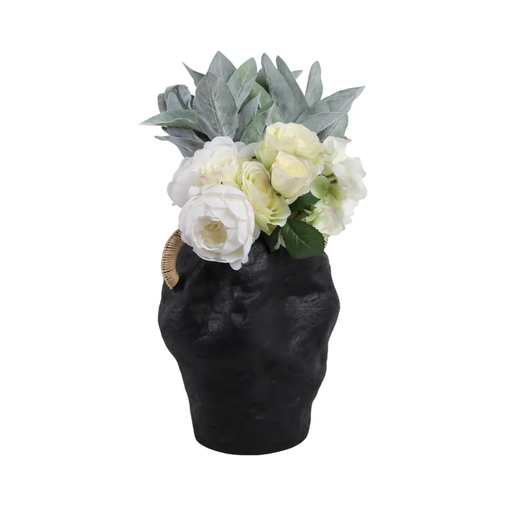 JULIANHAM BLACK VASE 13 (IN)