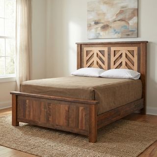Colonial Barnwood Roanoke Bed - King