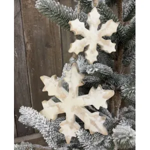 Pointed Snowflake 8in 2