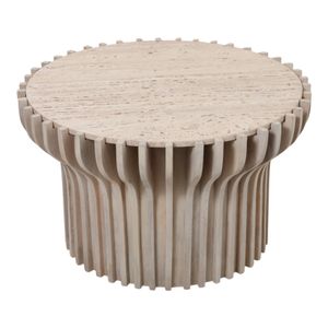 INGRIDBEACH WHITE COFFEE TABLE 19 (IN) 4