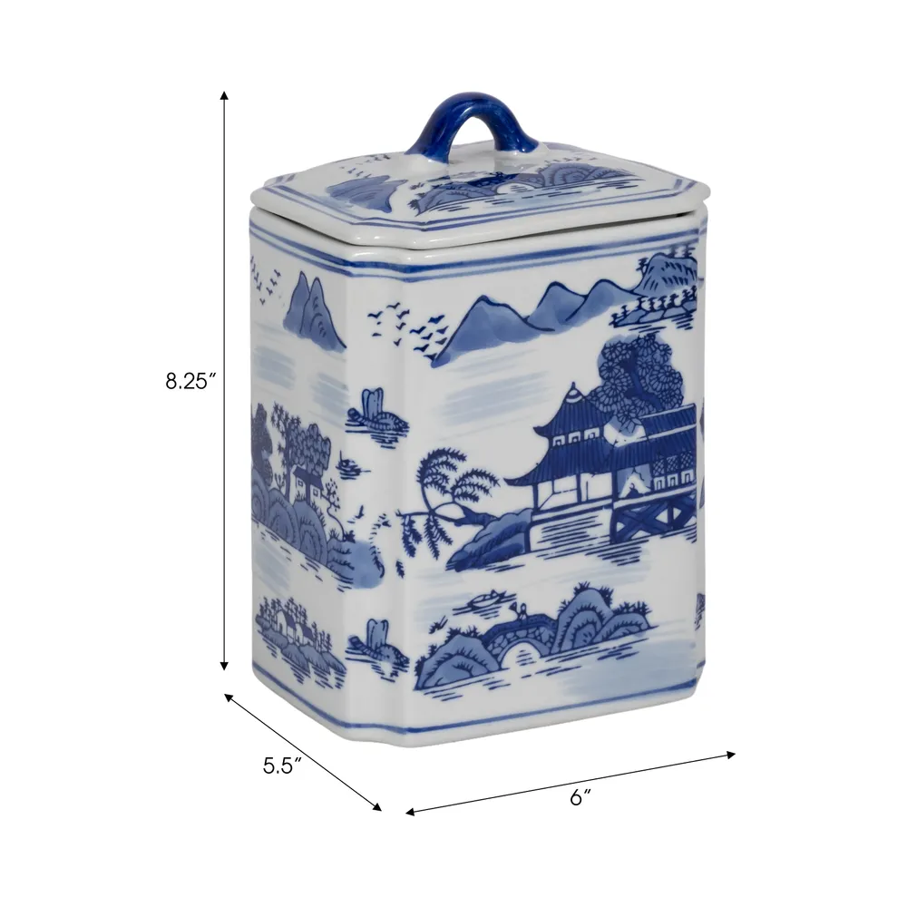 REGANHAM BLUE CHINOISERIE 9 (IN)