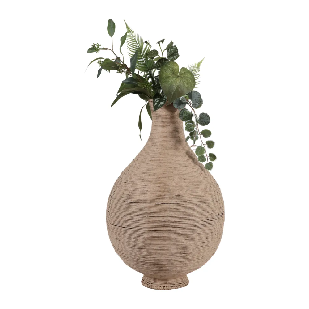 TANNERRIDGE BROWN VASE 25 (IN)