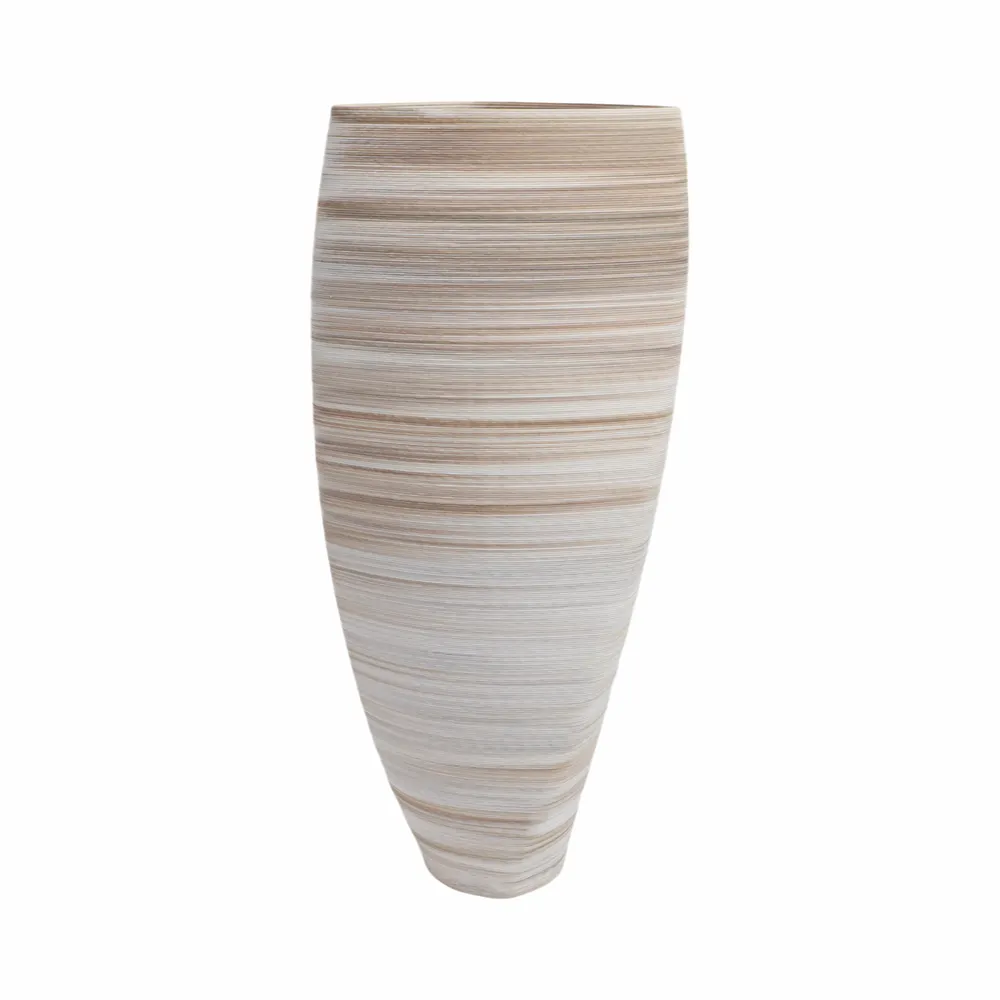 RIDLEYLAKE TAN VASE 18 (IN)