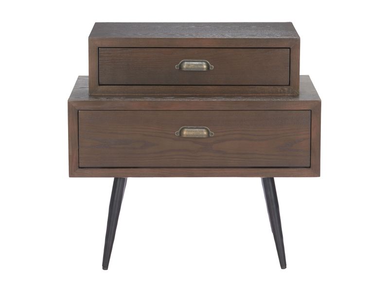 Mechy Side Table Brown 4