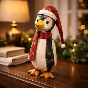 Festive Penguin 4.75x4.25x8.75 1