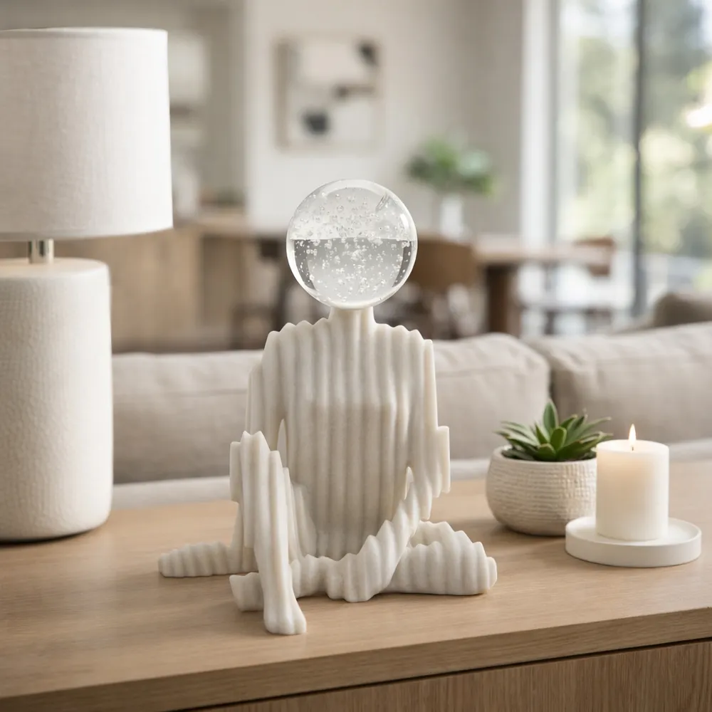 HENDONCROSS WHITE DECOR 15 (IN)