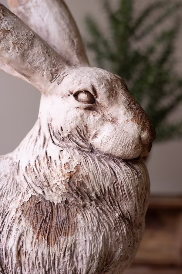 Faux Concrete Rabbit