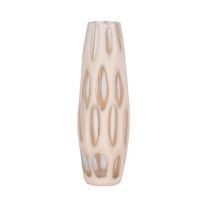 HATCHERHAVEN TAN GLASS VASE 12 (IN) 1