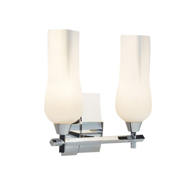 Fleur 14.75'' Wide 2-Light Vanity Light - Chrome