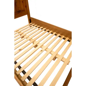 Heritage Oak Haven Cal King Bed with Bedrail System 7