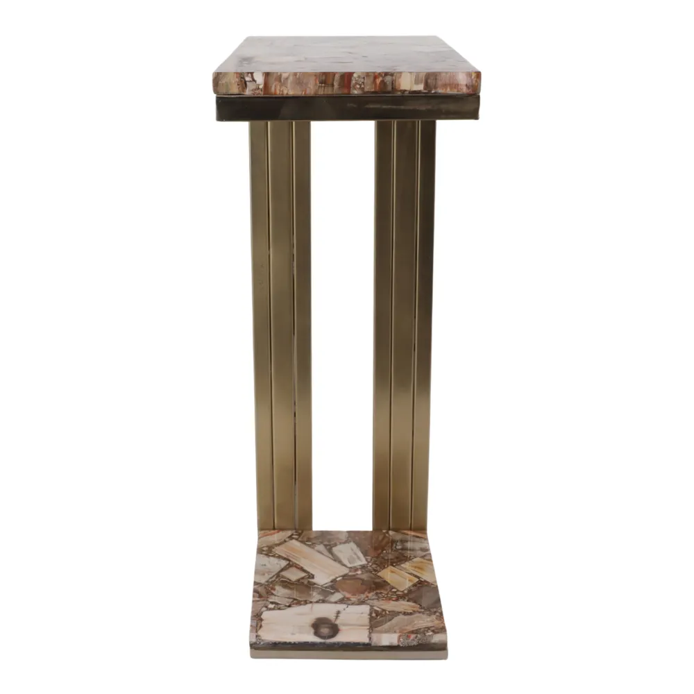ALDENPORT GOLD TABLE 24 (IN)