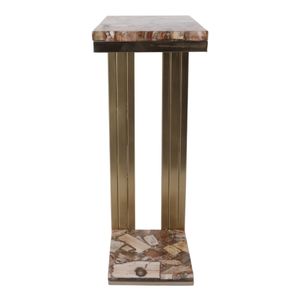 ALDENPORT GOLD TABLE 24 (IN) 4