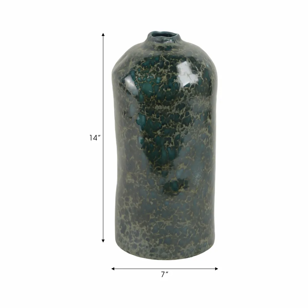 BLANTONWAY GREEN VASE 14 (IN)