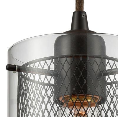 Brant 5″ Wide 1-Light Mini Pendant - Oil Rubbed Bronze