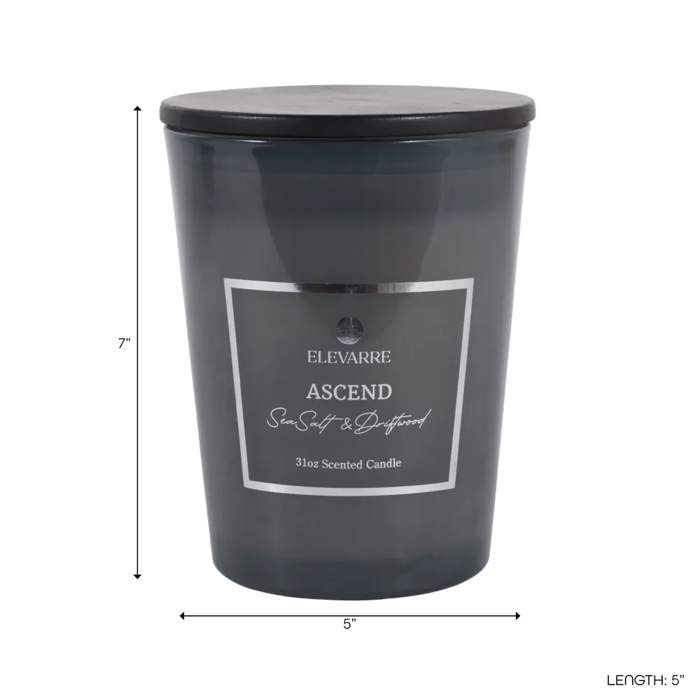 ROWANSTONE ASCEND SEA SALT & CANDLE 7 (IN)