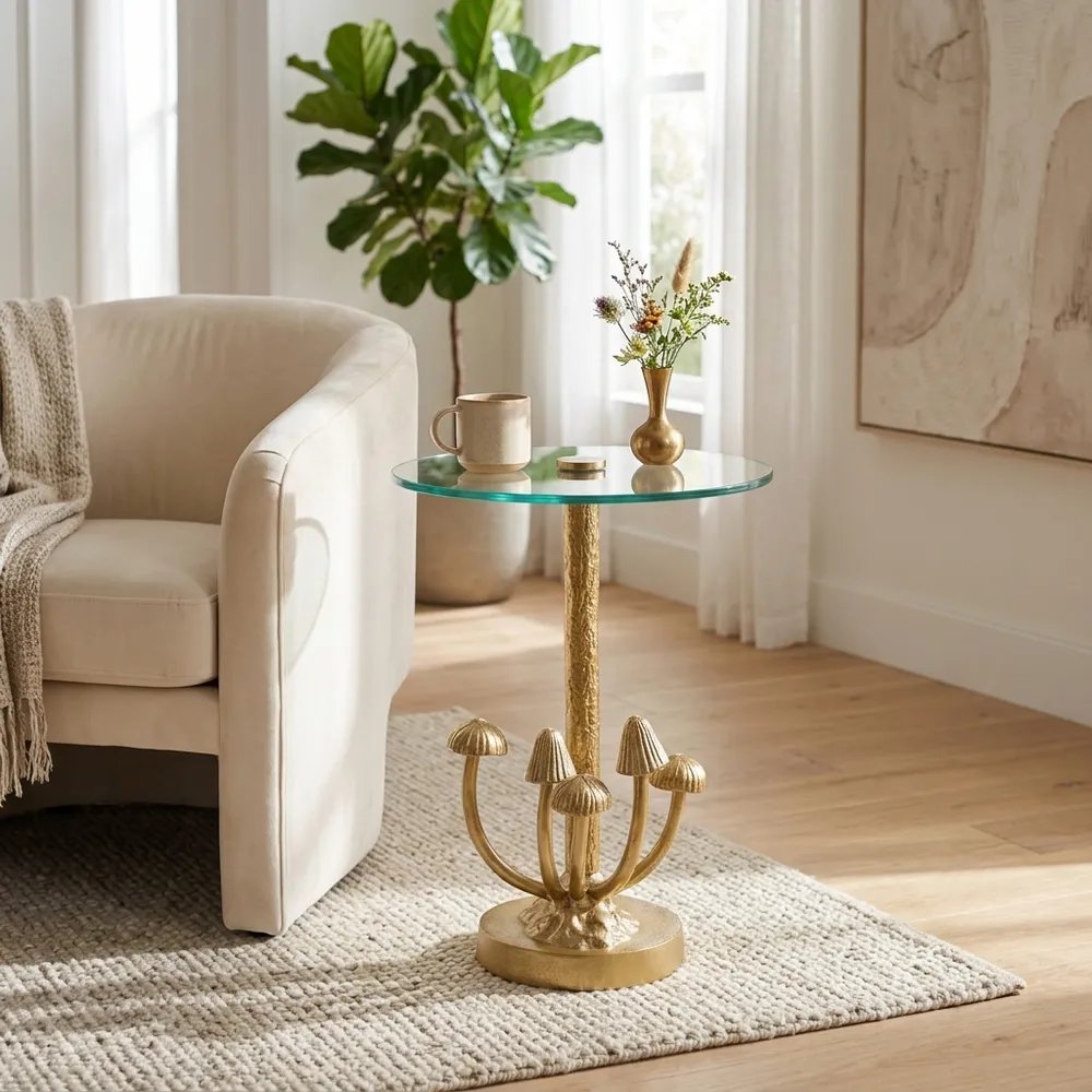 VALEWOOD GOLD TABLE 20 (IN)