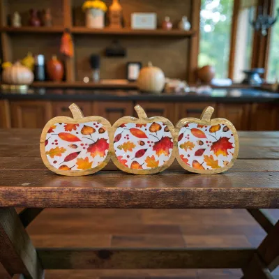 Harvest Pumpkin Platter 18x5in