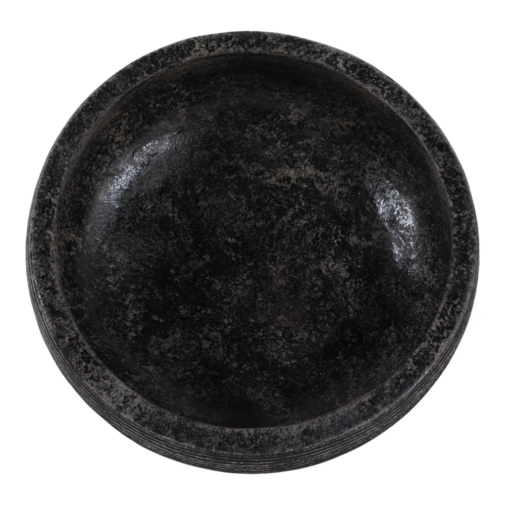 HOLLISMILL BLACK BOWL 8 (IN)