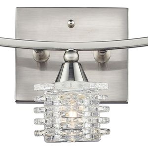 Matrix 15'' Wide 3-Light Vanity Light - Satin Nickel 3