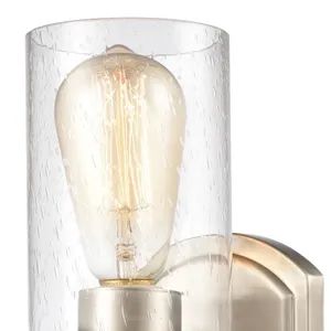 Market Square 12'' High 1-Light Vanity Light - Brushed Nickel 3