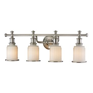Acadia 30'' Wide 4-Light Vanity Light - Brushed Nickel 1