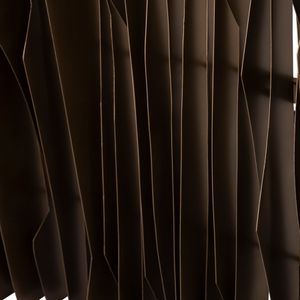 Ridge Dimensional Wall Art - Brass 4