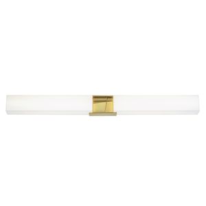 Artemis 36'' Wide Integrated LED Vanity Light - Satin Brass 1