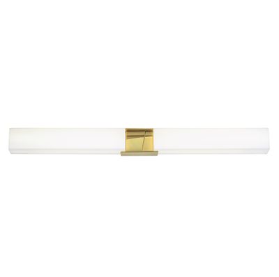 Artemis 36″ Wide Integrated LED Vanity Light - Satin Brass