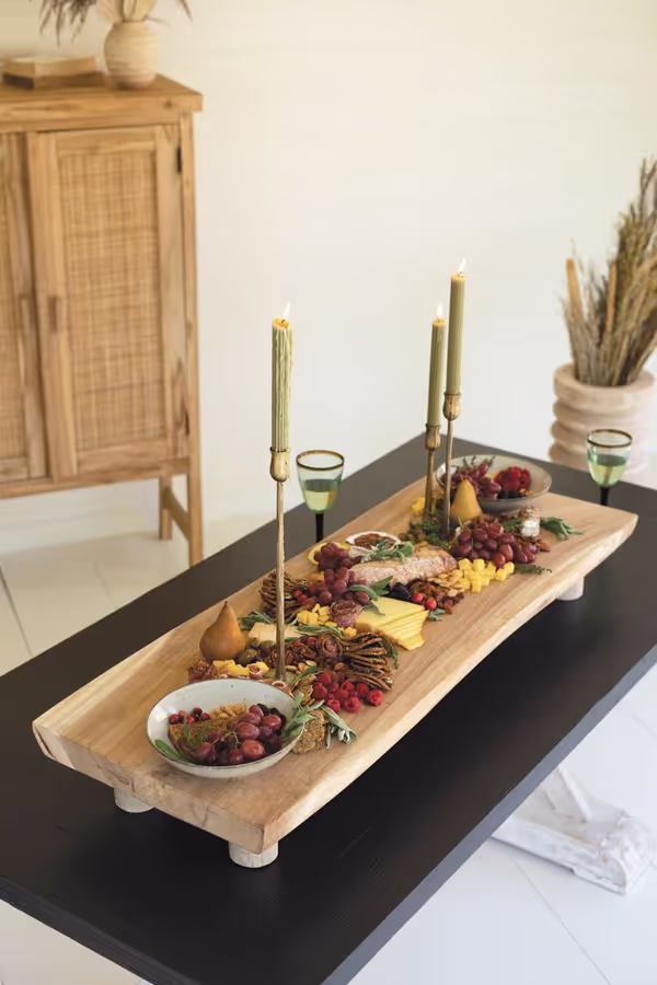 Giant Suar Wood Charcuterie Board