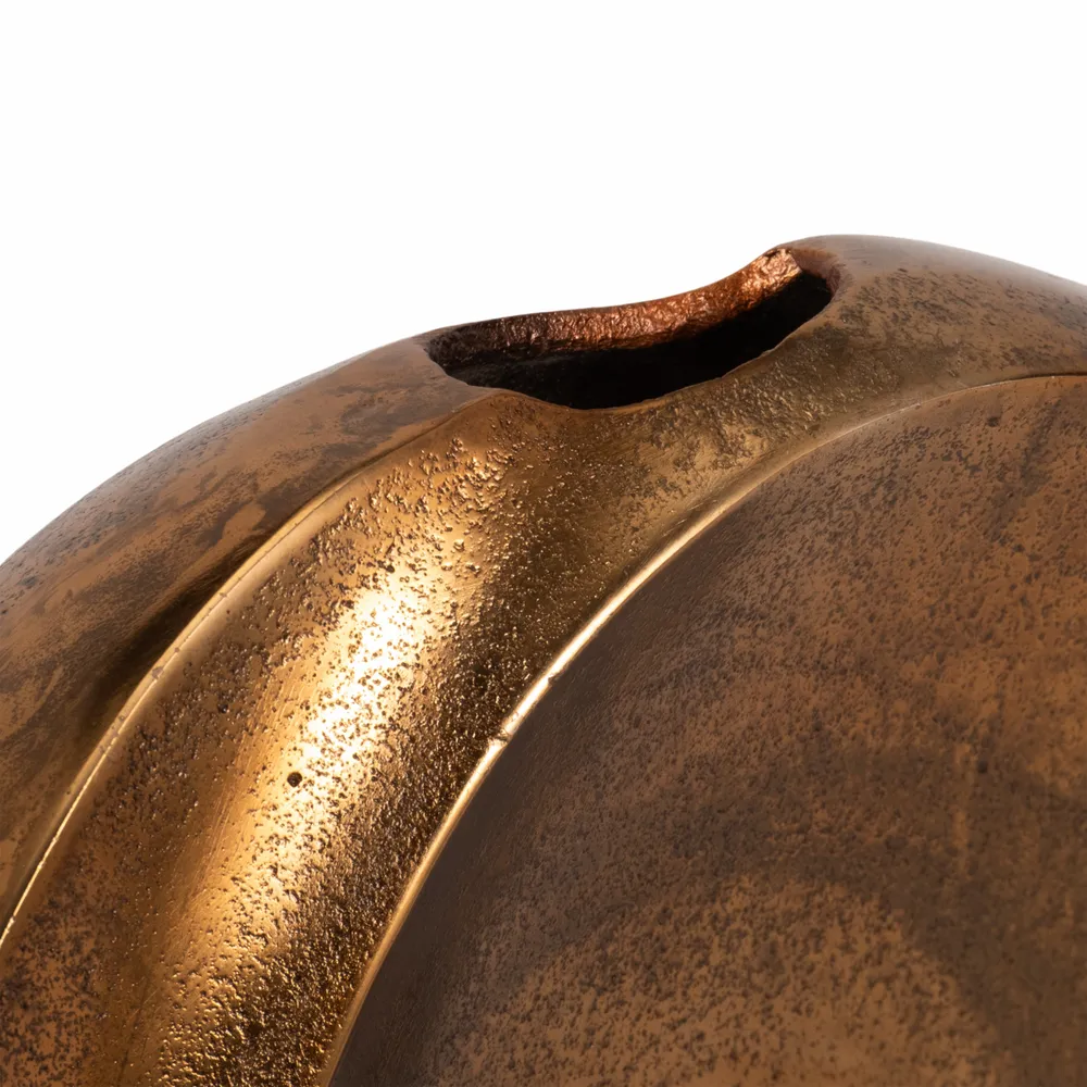 ELMONTSTONE BRONZE VASE 11 (IN)