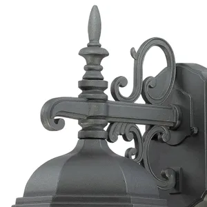 Covington 18'' High 1-Light Outdoor Sconce - Black 2