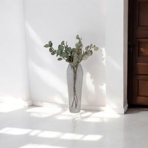JANEPARK CLEAR GLASS VASE 22 (IN) 12