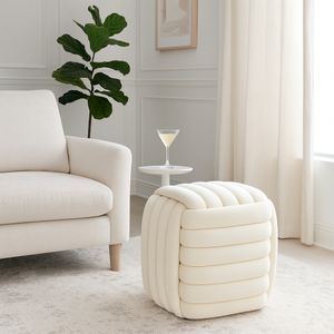 COLEOAK IVORY STOOL 19 (IN) 10