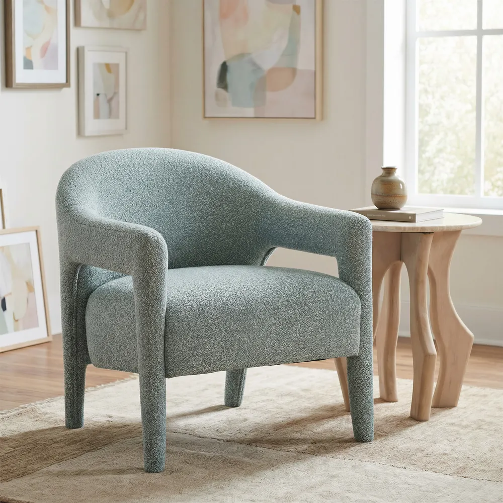Eluma Accent Chair Dusty Teal