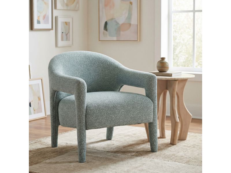 Eluma Accent Chair Dusty Teal 2