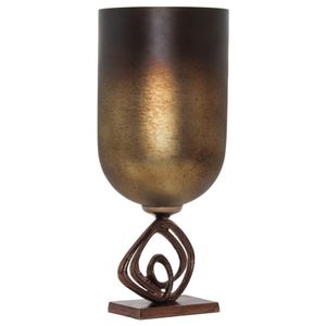 DORSEYVIEW BRONZE GLASS VASE 19 (IN) 3