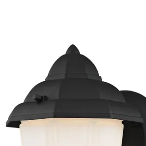 Cotswold 9'' High 1-Light Outdoor Sconce - Matte Black 3